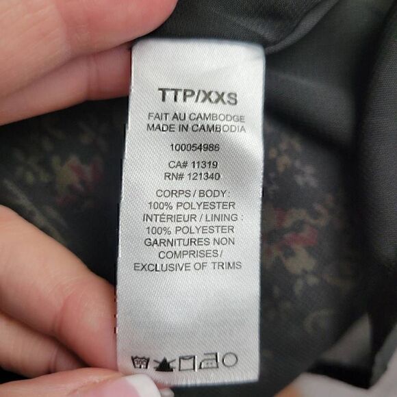 Dynamite Floral Ditsy Cottagecore Boho Short Dress NEW - Picture 11 of 12